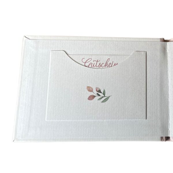 Geldgeschenk zum Fest meiner Taufe rosa Inhalt3