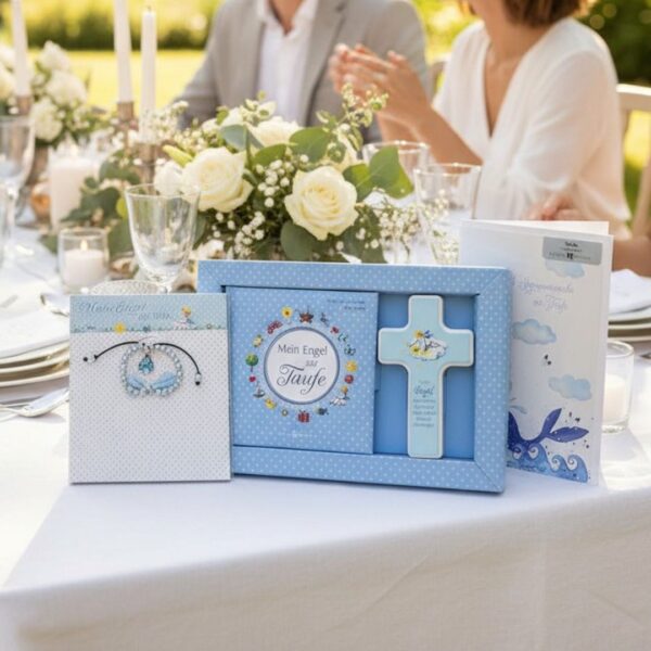 Geschenkset Mein Engel zur Taufe Garten