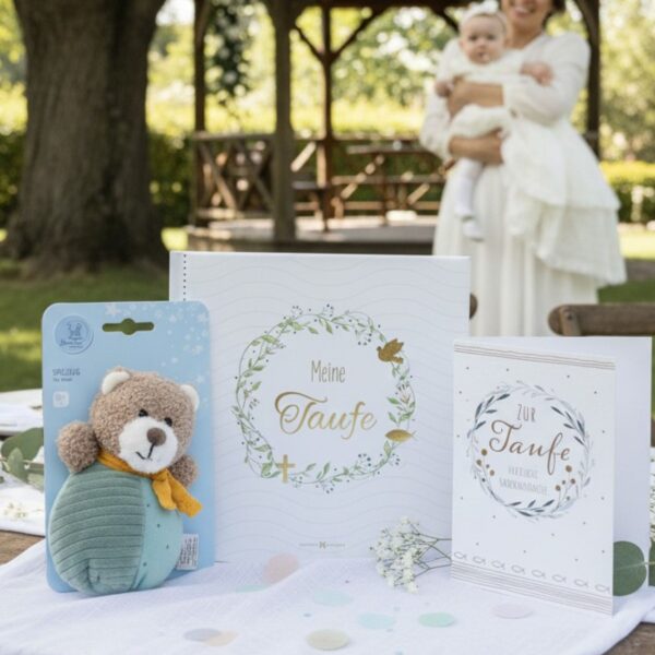 Geschenkset zurTaufe Bär
